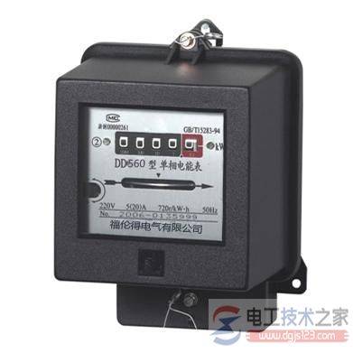机械式电度表的小知识:电表型号与电表结构原理