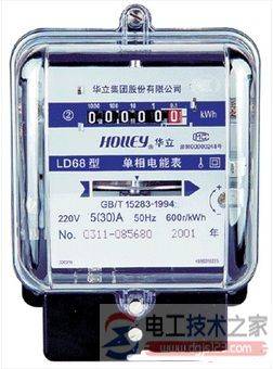 单相电表工作原理_单相电表接线原理图_经互感器接线的有功电度表