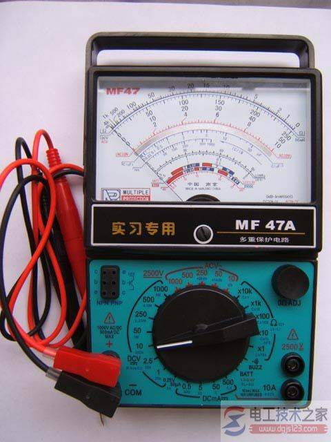 指针式万用表怎么用?指针万用表多种功能