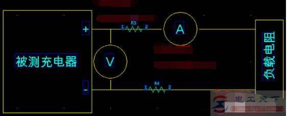 万用表检测充电器负载能力的方法