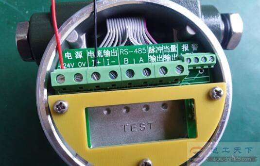 涡街流量计怎么接线?