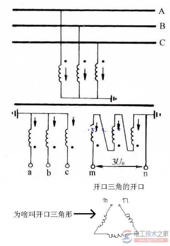 电压互感器接线图与常用接线方式图解