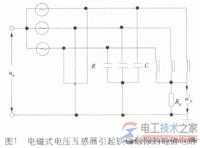 电压互感器铁磁谐振什么原因,电压互感器铁磁谐振预防措施