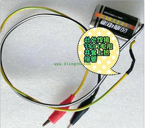 测量发光二极管的简单方法,附发光二极管的测量装置的制作教程