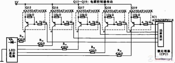 一例发光二极管(LED)的显示驱动电路