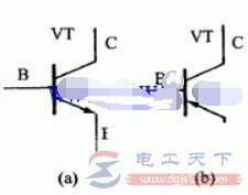 三极管符号的箭头含义是什么,表示什么