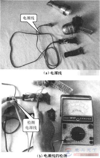 电吹风故障维修案例:不吹风、不发热的问题