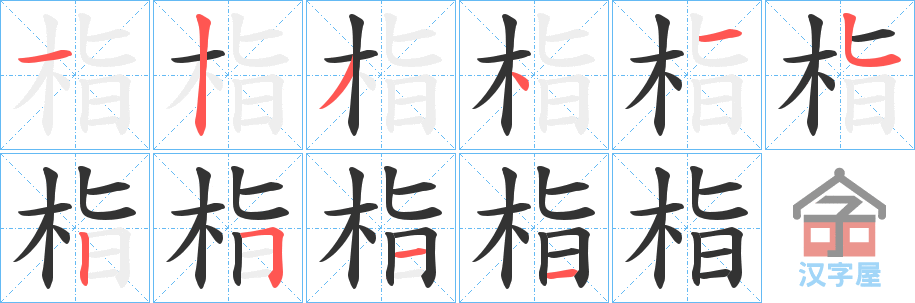 ���񡷵ı�˳�ֲ���ʾ��һ��һ��д�֣�