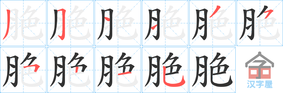 ���y���ı�˳�ֲ���ʾ��һ��һ��д�֣�