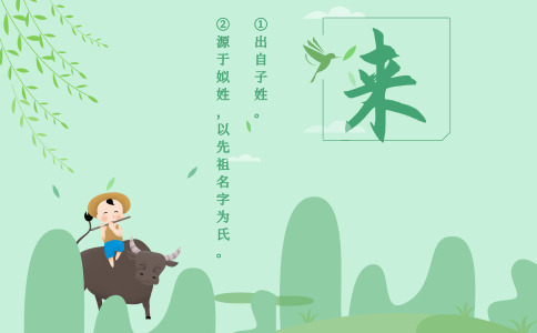 来姓男孩起名_姓来的男宝宝取什么名字好