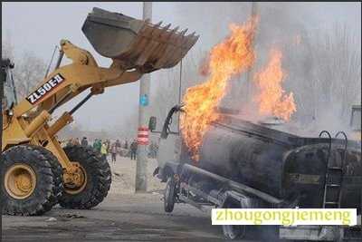 梦见加油站爆炸