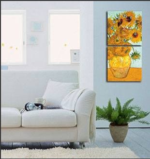 创意设计 装饰画与挂钟巧妙融为一体